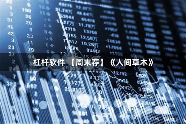 杠杆软件 【周末荐】《人间草木》